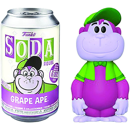 Hanna Barbera POP! Movies Vinyl SODA Figures Grape Ape 11 cm