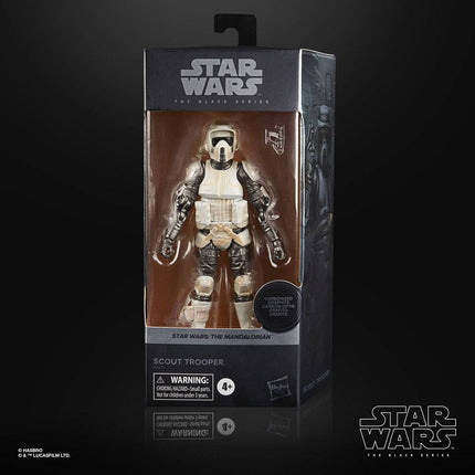 Scout Trooper Star Wars The Mandalorian Black Series Karbonizowana figurka 2021 15cm